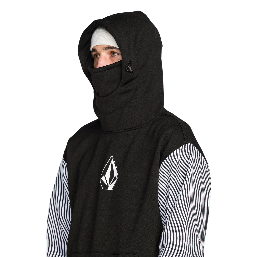 Volcom Volcom Men's Hydro Riding Hoodie - Black/White Black/White M Mens Pullover Hoodies