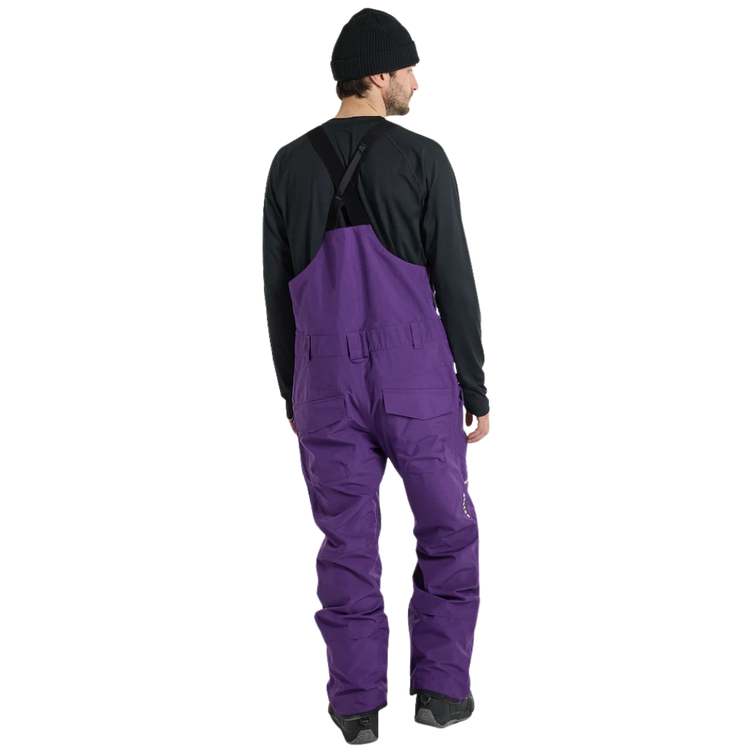 Burton Men's Reserve GORE-TEX Bib Pants- Imperial Purple