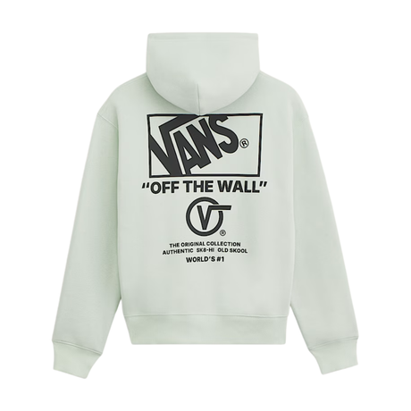 Vans Vans Men's Stacked HI Pullover - Dusty Mint Dusty Mint M Mens Pullover Hoodies