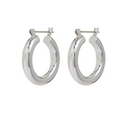 Luv Aj Luv Aj Baby Amalfi Tube Hoops Gold OS Jewelry