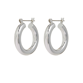 Luv Aj Luv Aj Baby Amalfi Tube Hoops Gold OS Jewelry