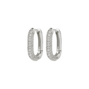 Luv Aj Luv Aj Pave Chain Link Huggies Gold OS Jewelry