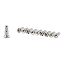 Bontrager Bontrager 13 Gauge Spoke Nipple Pack of 10 Silver 1SZ Bike Spokes