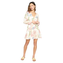Hurley Hurley Women's Summer Mini Dress Cream Multi XS Womens Short Dresses