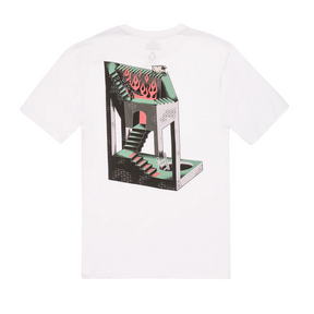 Volcom Volcom Men's Skate Vitals Axle Tee White S Mens T-Shirts