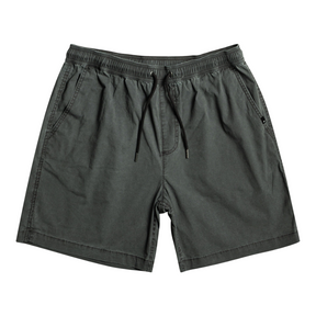 Quiksilver Quiksilver Men's Taxer Elastic Waist Shorts Black S Mens Casual Shorts