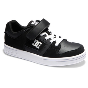 DC DC Youth Manteca 4 V Shoes Black/Black/White 10.5 Youth Boys Skate Shoes 5T to 13T and 1 to 7 US Size