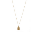 Lisbeth Lisbeth Zodiac Cable Pendant Gold 18" Jewelry