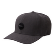 RVCA RVCA Shane Flexfit Hat Grey S-M Mens Hats Curved Brim