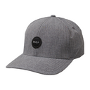 RVCA RVCA Shane Flexfit Hat Grey S-M Mens Hats Curved Brim