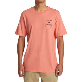 RVCA RVCA Men's VA All The Way Tee Vintage Salmon S Mens T-Shirts