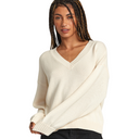 RVCA RVCA Women's Long Distance Sweater Latte S Womens Sweaters