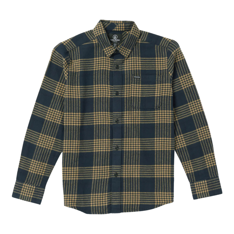 Volcom Men's Caden Plaid LS