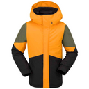 Volcom Volcom Boy's Vernon Ins Jacket Gold XS Youth Boys Snowboard Jackets