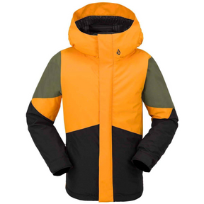 Volcom Volcom Boy's Vernon Ins Jacket Gold XS Youth Boys Snowboard Jackets