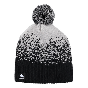 Burton Burton Women's Idletrail Beanie True Black/Sharkskin 1SZ Womens Toques