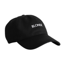 Shopnomads The "BLONDE" Baseball Cap Washed Black OS Womens Hats Baseball