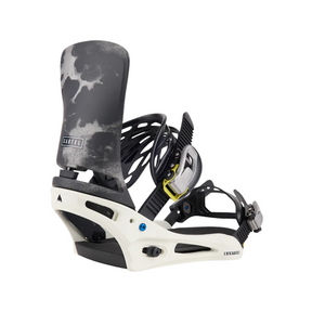 Burton Burton Cartel Re:Flex Mens Snowboard Bindings Gray Acid Wash L Mens Snowboard Bindings