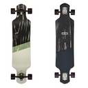 Globe Globe Geminon 40 rock Longboard black macassar/epitome 40 Longboard Complete - Drop Through Trucks