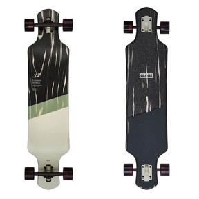 Globe Globe Geminon 40 rock Longboard black macassar/epitome 40 Longboard Complete - Drop Through Trucks