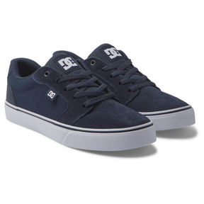 DC DC Men's Anvil Shoes - Navy/White Navy/White 8 Mens Skate Shoes 6 to 18