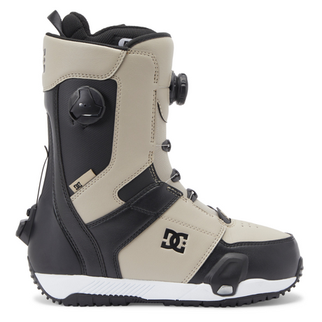DC Men's Control Step On Boa Boots - Light Brown/White