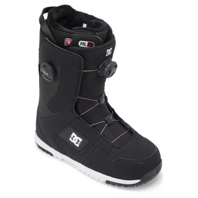 DC DC Men's Phase Boa Pro Snowboard Boots - Black/White Black/White 9 Mens Boa Snowboard Boots 6 to 15 US Mens size