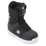 DC Kids Scout Boa Snowboard Boots - Black/White
