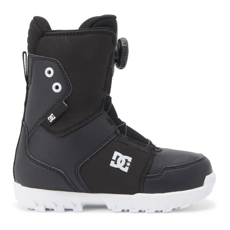DC Kids Scout Boa Snowboard Boots - Black/White