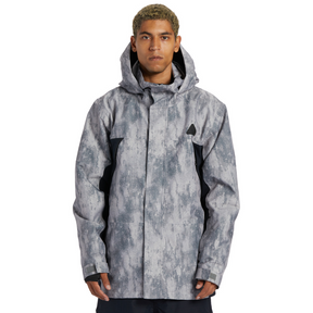 DC DC Men's Command 45K Jacket Grey Stone M Mens Insulated Snowboard Jacket