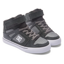 DC DC Youth Pure High-Top Ev Shoes - Anthracite/Black Anthracite/Black 11 Youth Boys High Tops 5T to 13T and 1 to 7 US Size