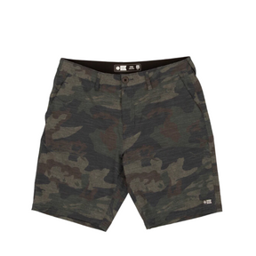 Salty Crew Salty Crew Men's Drifter 19 Hybrid Shorts Camo 30 Mens Hybrid Land and Sea Shorts