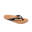 Reef Reef Women CUSHION COURT - Black/Natural Black/Natural 6 Womens Sandals Flip Flop 5 to 11