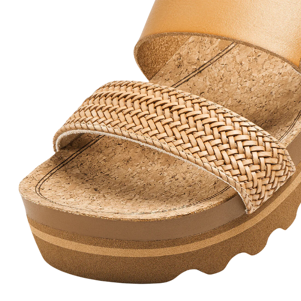 CUSHION VISTA HI Women Sandals - Natural Braid