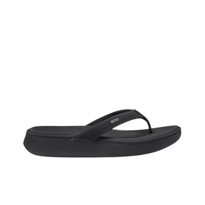 Reef Reef Womens Cushion Cloud - Black Black 6 Womens Sandals Flip Flop 5 to 11