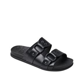 Reef Reef Women CUSHION VERA CRUZ Sandals - Black Night Black Night 6 Womens Slip on Sandals 5 to 11