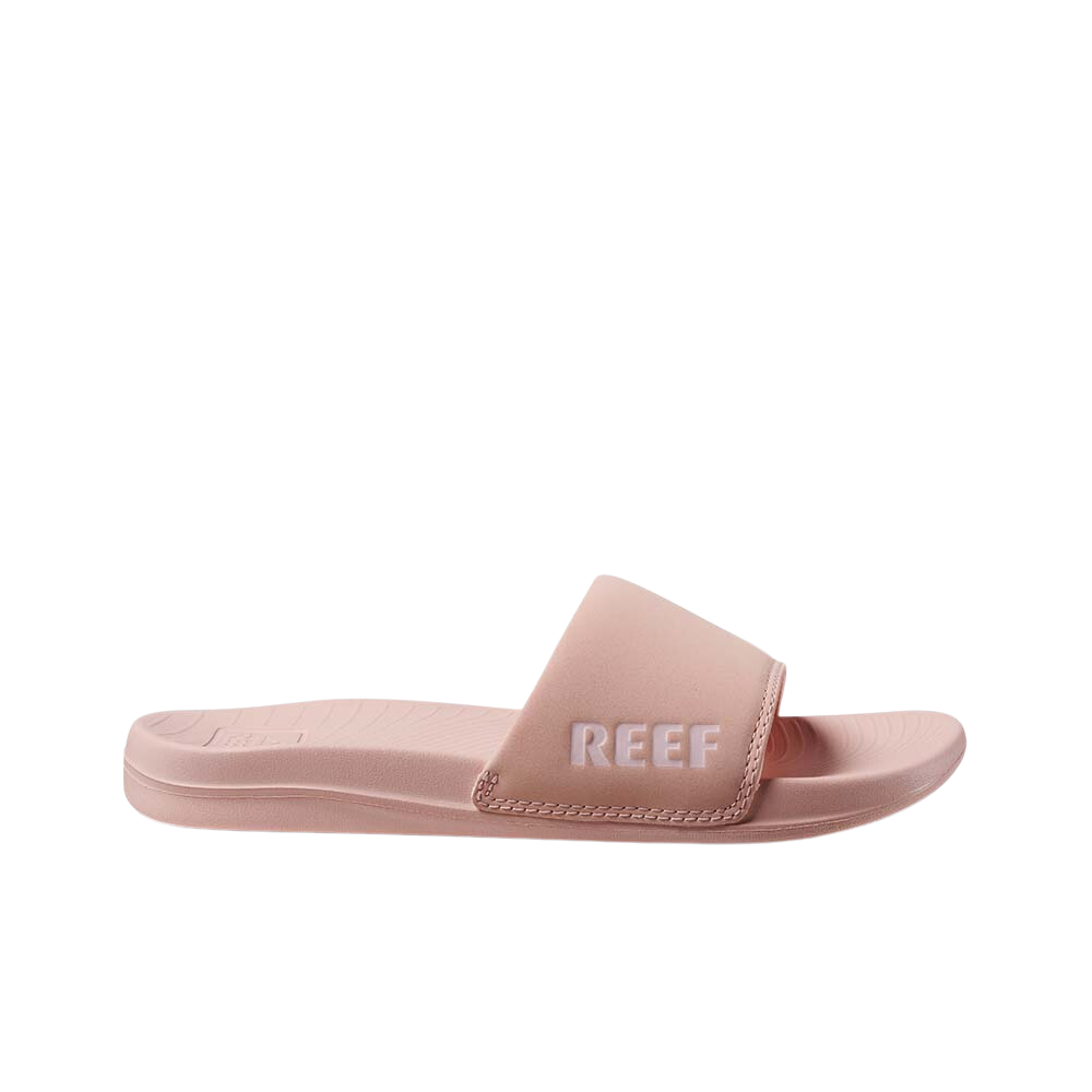 Reef Womens One Slide Sandals - Peach Parfait