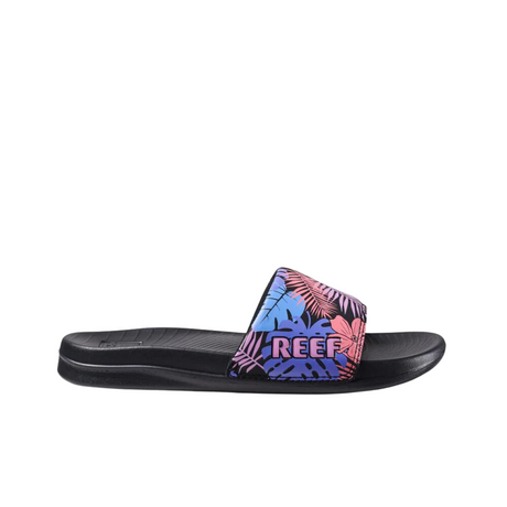 Reef Womens One Slide Sandals - Purple Fronds