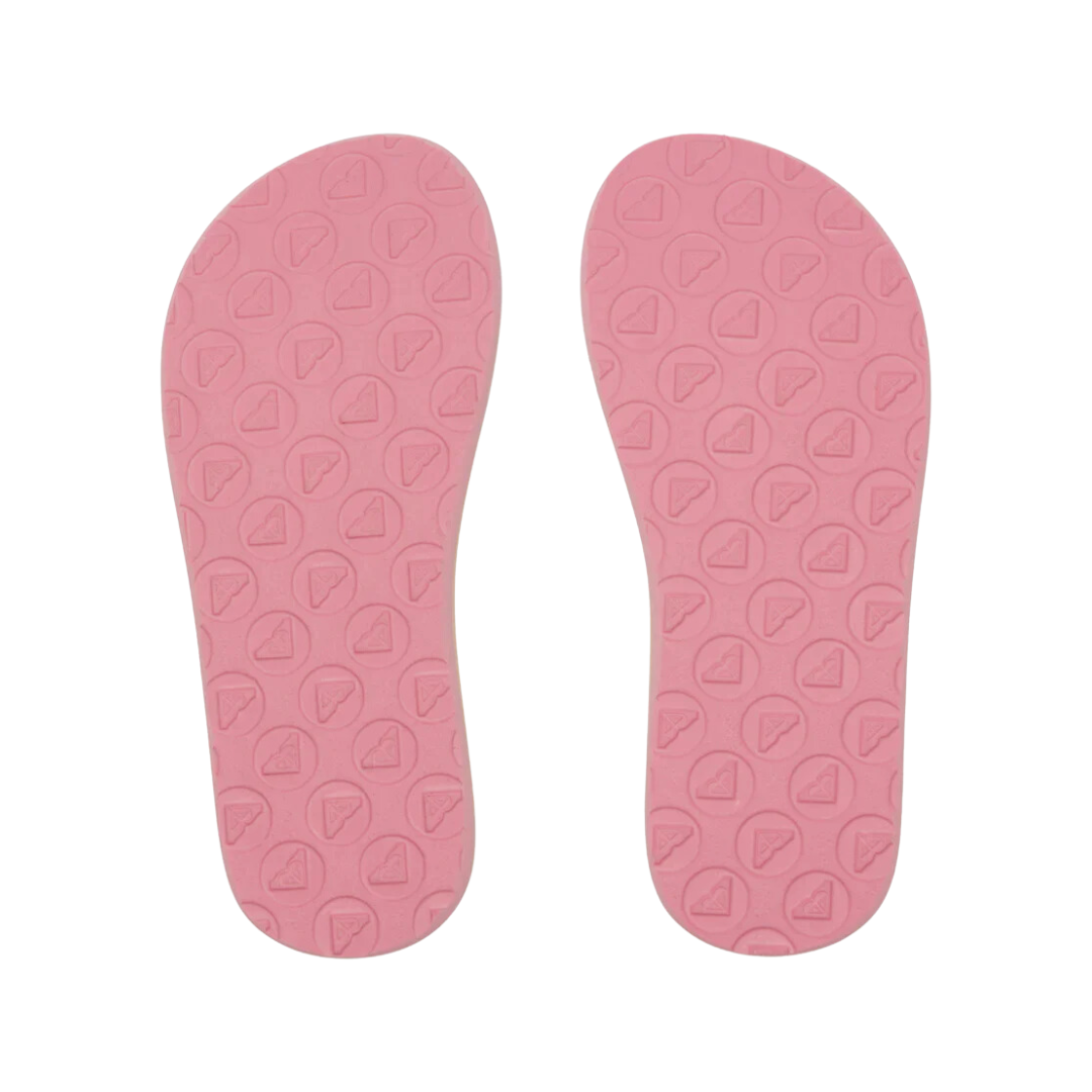 Roxy RG Vista Loreto Flip Flops - Light Navy/Pink