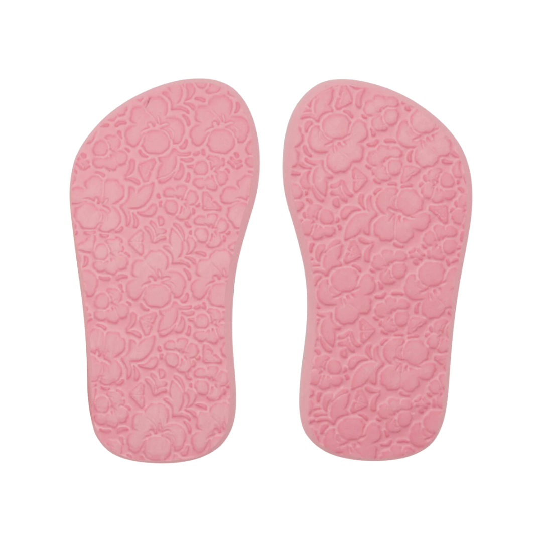 Roxy Teenie Finn Toddler Sandals - Crazy Pink/Blue Radiance