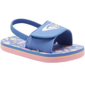 Roxy Roxy Teenie Finn Toddler Sandals - Crazy Pink/Blue Radiance Crazy Pink/Blue Radiance 5T Youth Infant Girls Sandals 1T to 5T US size