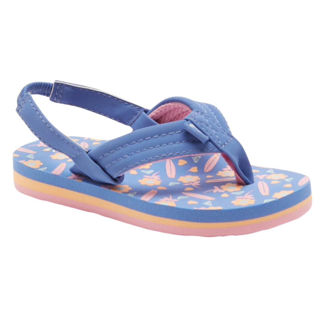 Roxy Toddler Vista Loreto Sandals - Blue/Pink