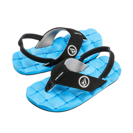 Volcom Recliner Little Youth Sandals - Marina Blue