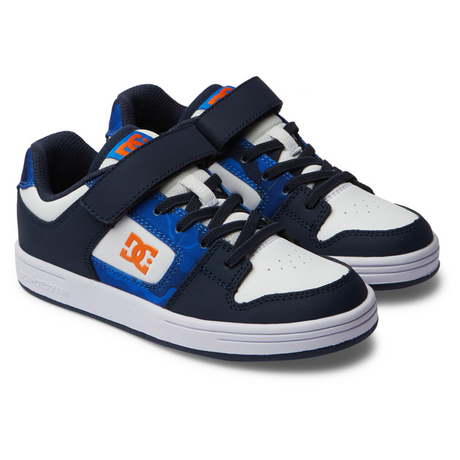 DC Youth Manteca 4 V Shoes - Shady Blue/Orange