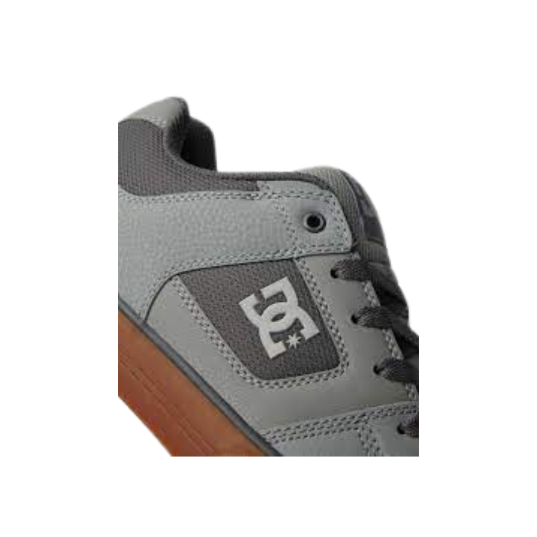 DC Men's Pure Skate Shoes - Carbon/Gum