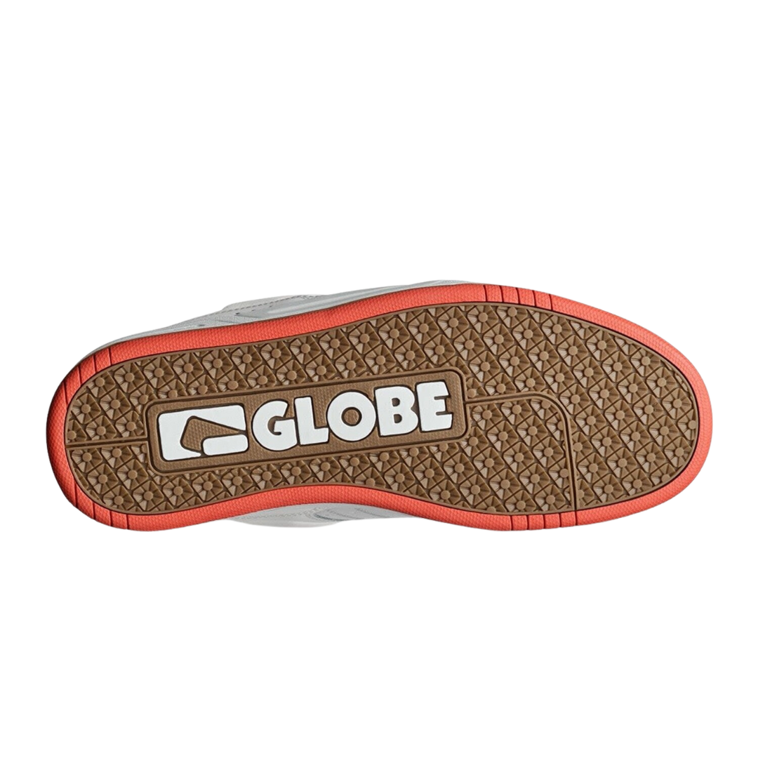 Globe Fusion Mens Skate Shoes - White/Red