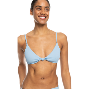 Roxy Roxy Women's Love The Surf Knot Top Bright White S Womens Bikini Tops