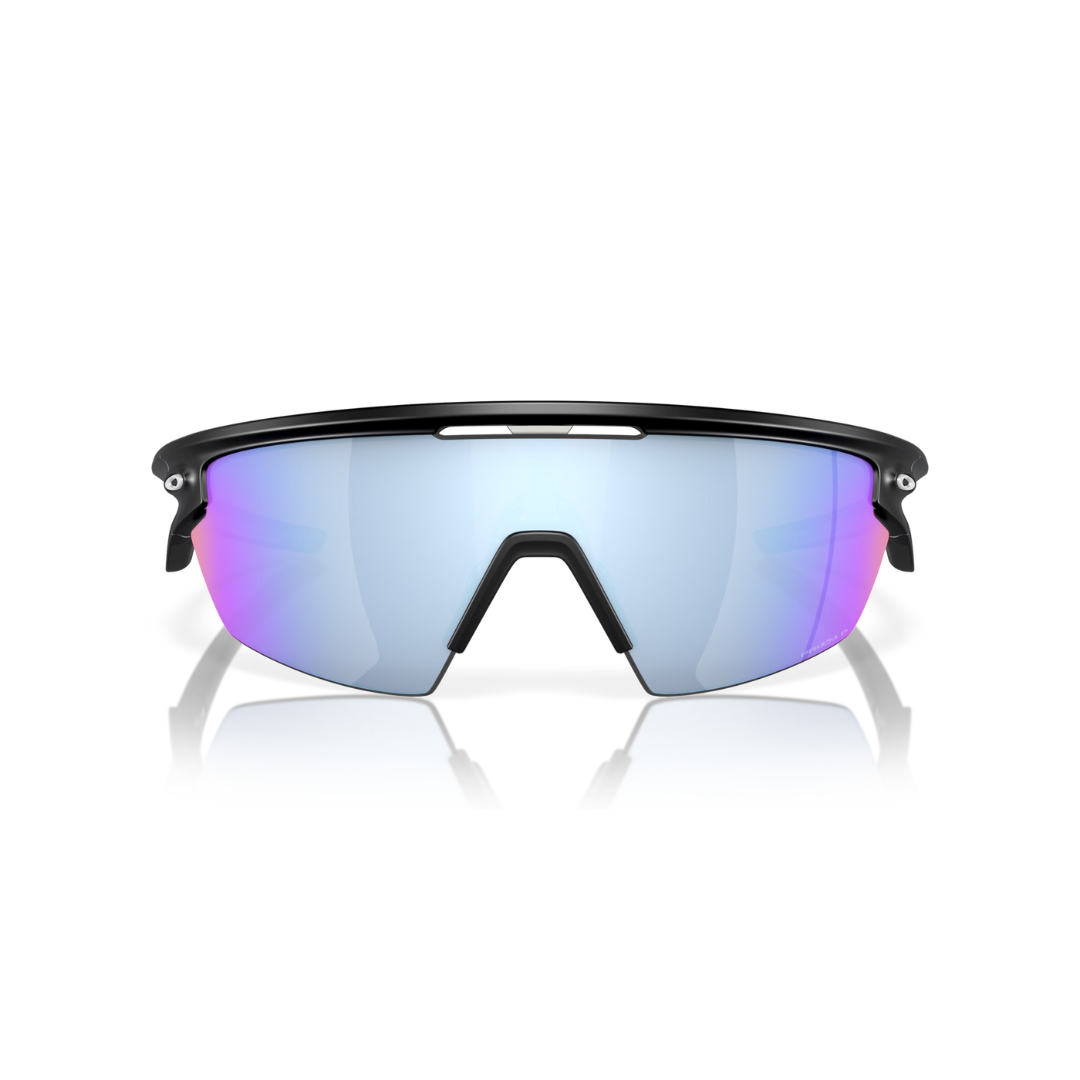 Oakley Sunglasses Sphaera - Prizm Deep Water Polarized Lenses,  Matte Black Frame