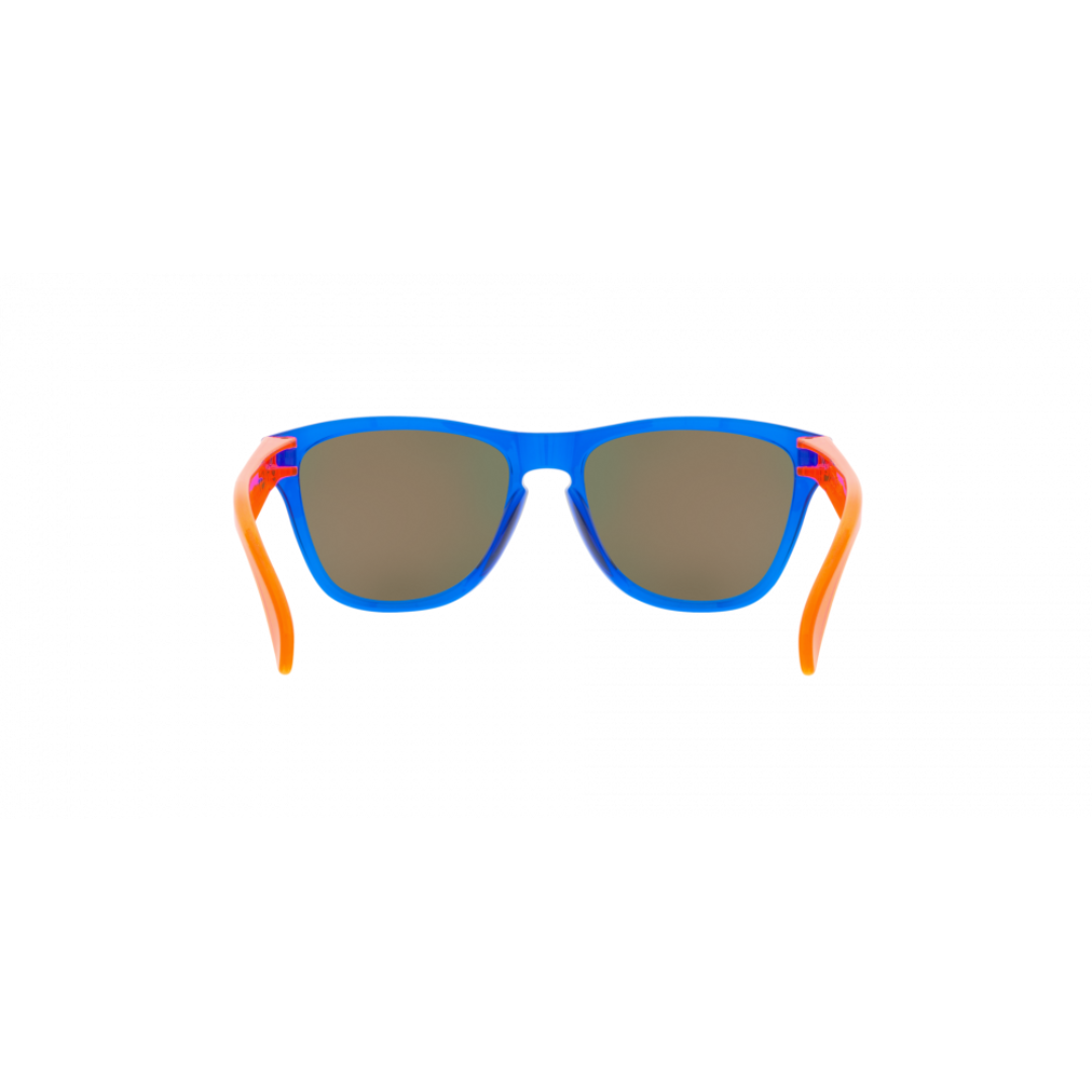 Oakley Frogskins XXS Youth Fit Sunglasses - PRIZM Ruby, Crystal Blue