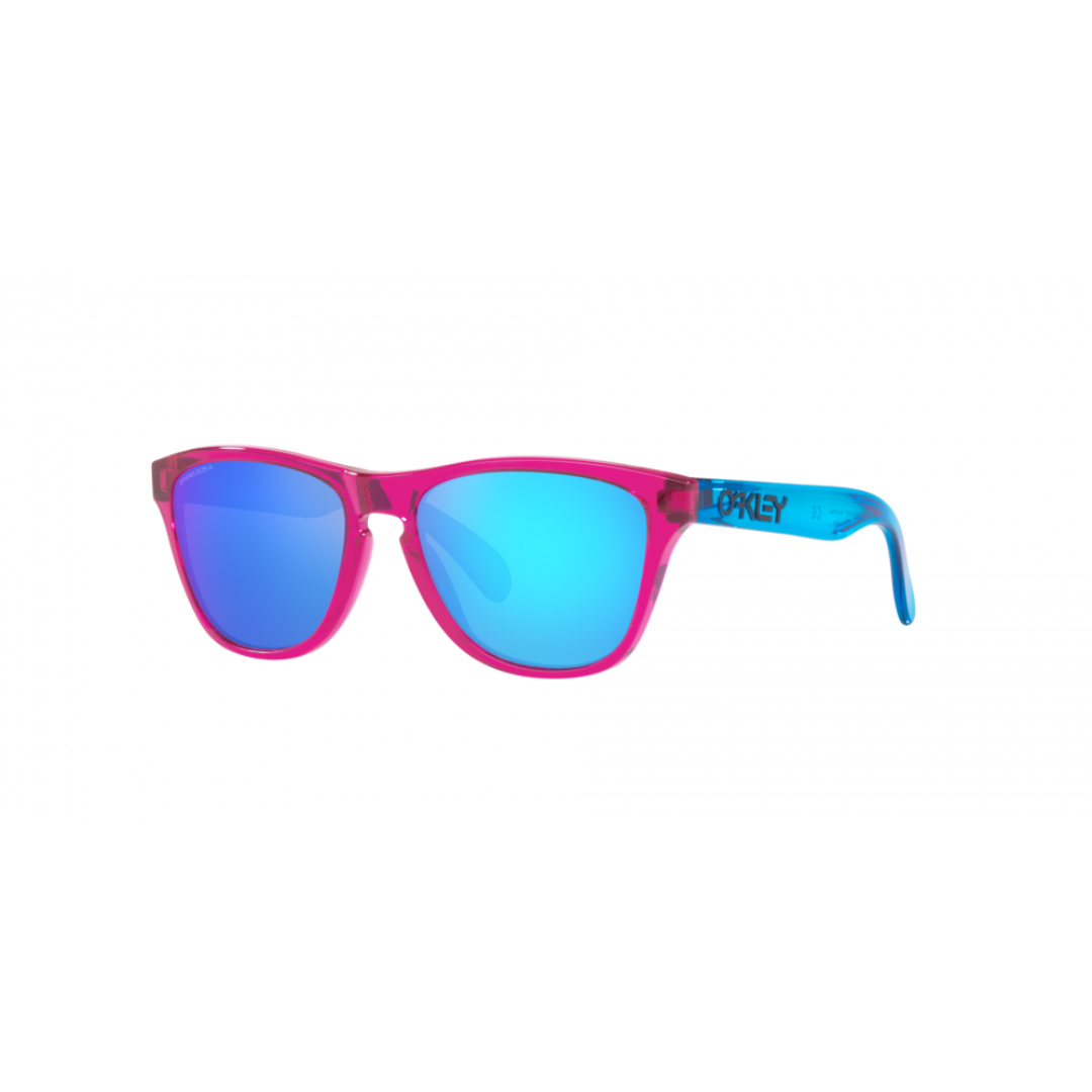 Oakley Frogskins XXS Youth Fit Sunglasses - PRIZM Sapphire, Acid Pink